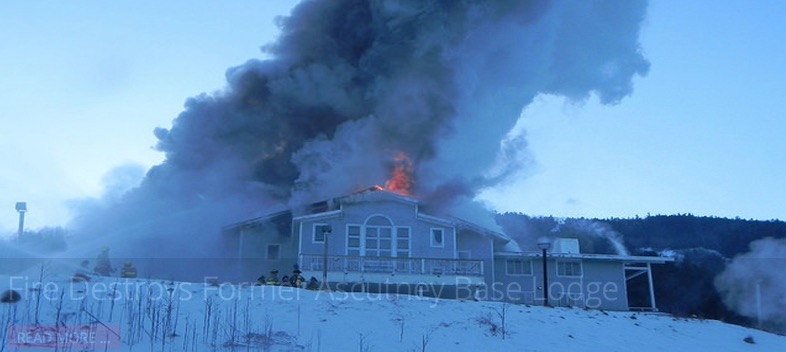 Ascutney destroyed by fire